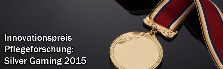 Verleihung des Forschungspreis Silver Gaming 2015 auf der Altenpflegemesse in Nürnberg